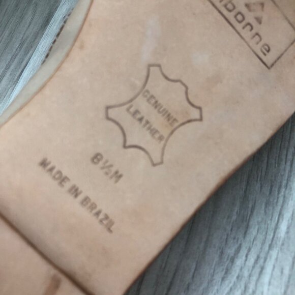 Liz Claiborne Flats Womens 8.5M Cream Leather Slip On Loafer Shoes - Picture 10 of 11